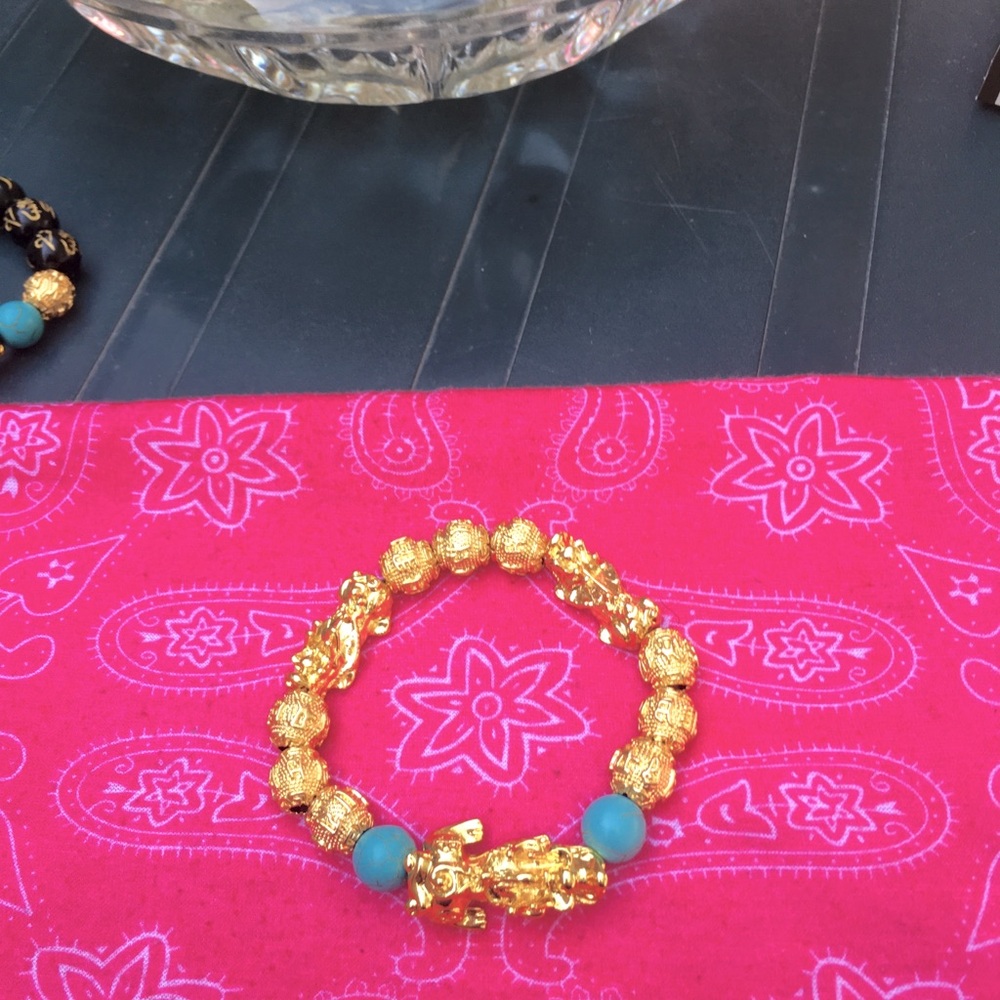 Need some Luck?  Made with❤️! Feng Shui Wealth Bracelet